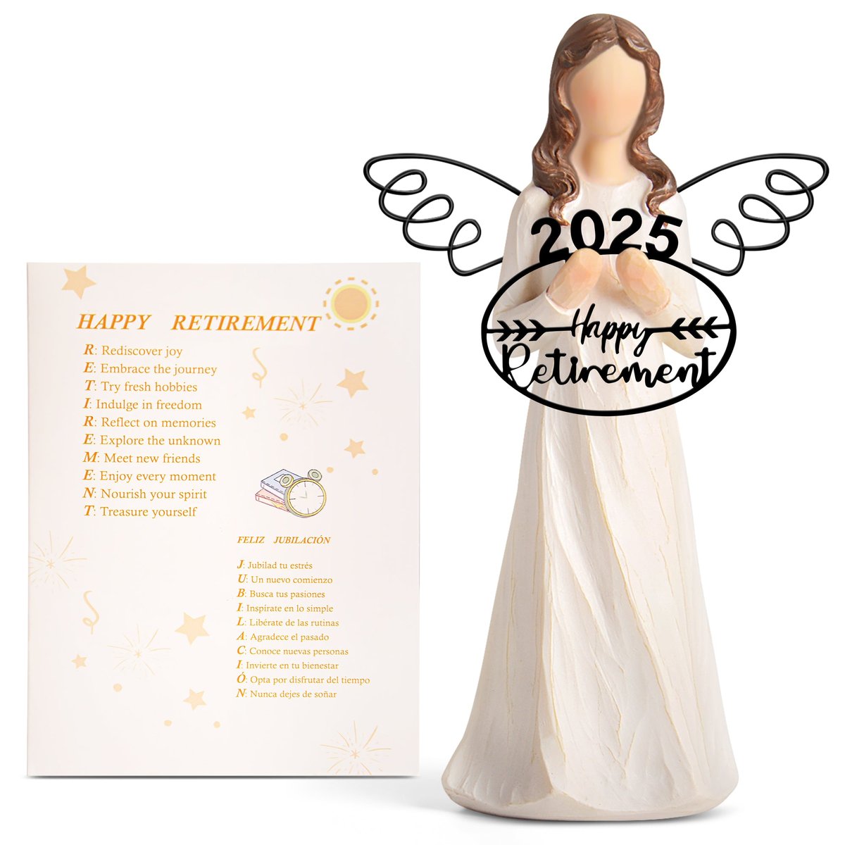 Retirement Gift for Woman 2025 - Happy Retirement Gifts for Teacher Coworker Nurses Boss Mom Grandma Sister Retirees Women Retirement Party Decorations