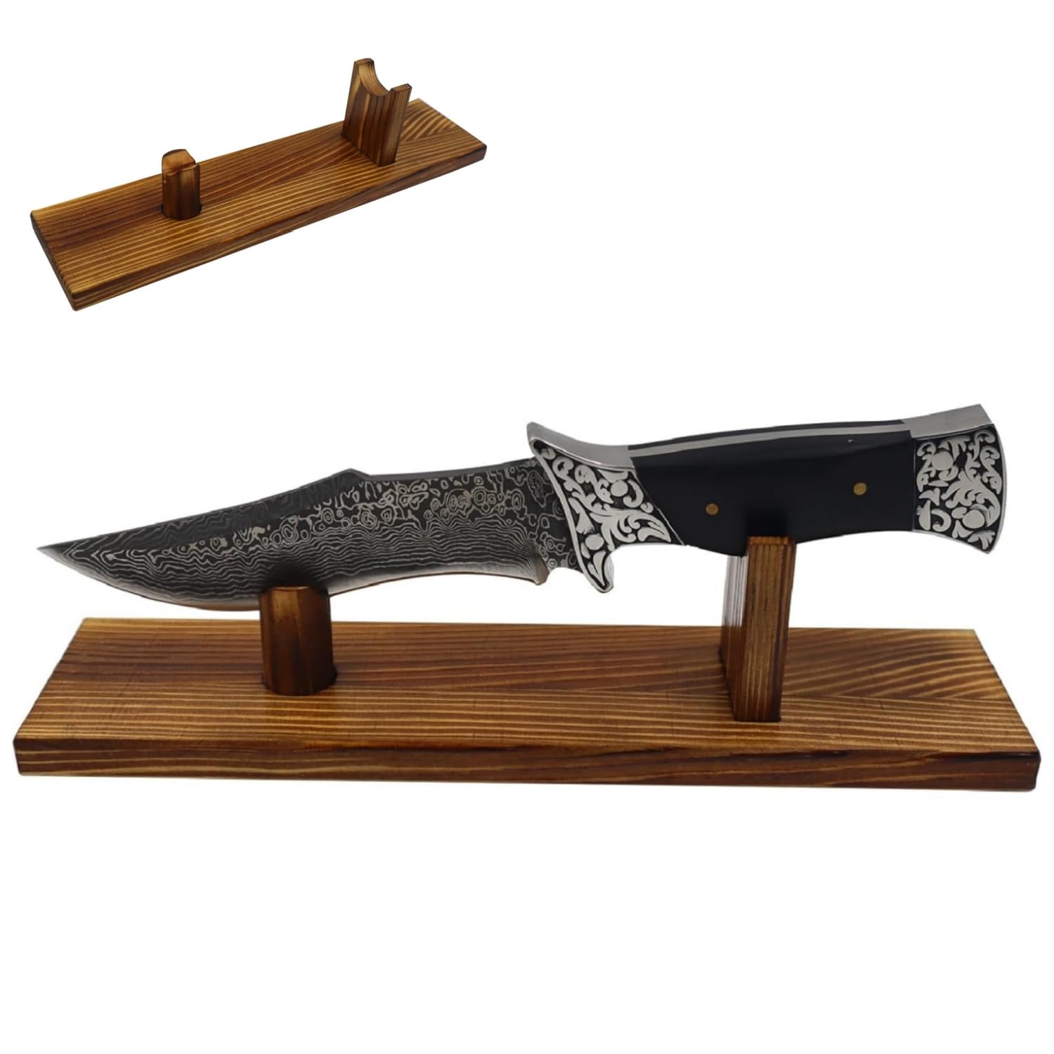 Acrylic Knife Display Stand - Single Knife Holder — view 3