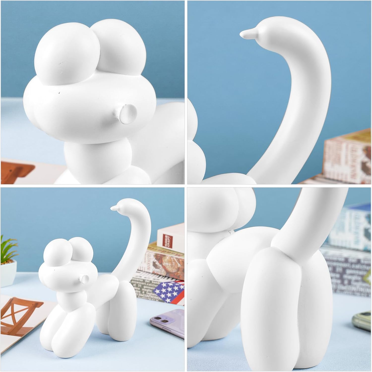 VOFSTAND Balloon Cat Figurine Decor, 7.8 Inch — view 5