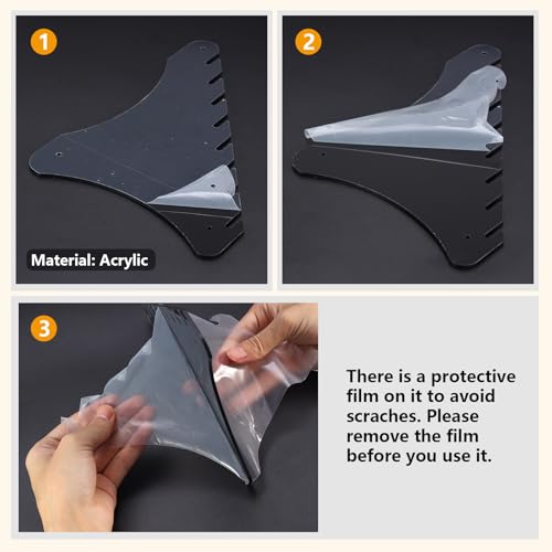 Acrylic Knife Display Stand, Fixed Blade Knife Series Display Stand/Case - Knife Holder for fixed-blade knives, Holds 8 Knives — view 5