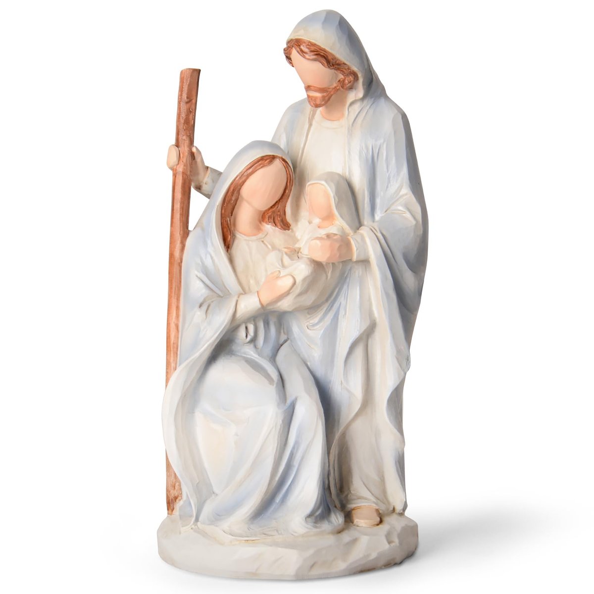 Vofstand 10 Nativity Scene Set Holy Family Ornament Statue Resin Figurine