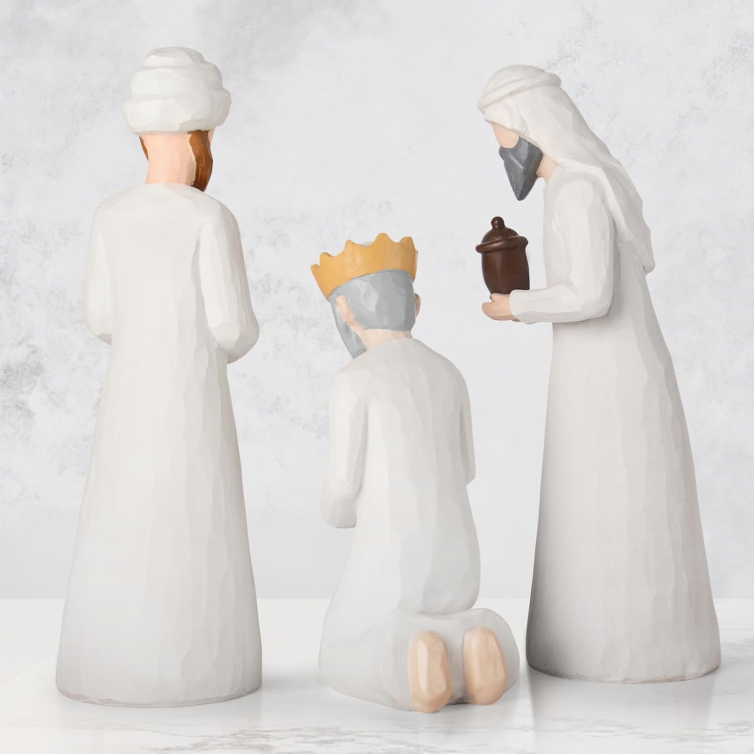 Vofstand Christmas Nativity Set Figurines Indoor - Holy Family — view 3